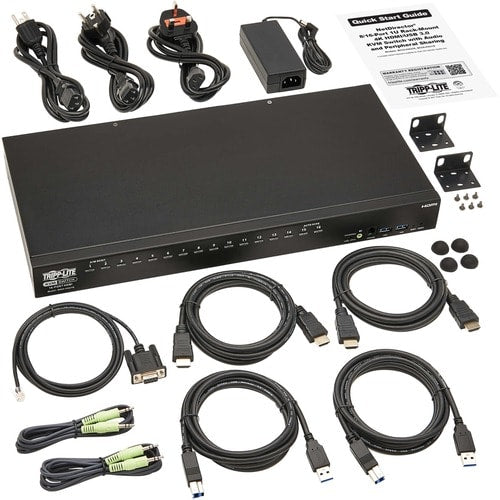 Tripp Lite by Eaton B024-H4U16 16-Port HDMI/USB KVM Switch, 1U