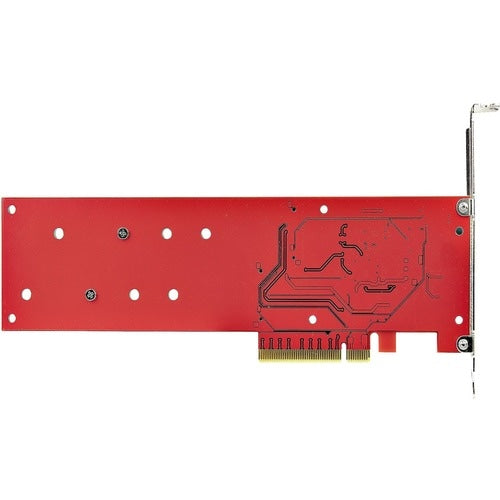 CARTE ADAPTATEUR SSD DOUBLE M.2 PCIE AVEC BIFURCATION PCIE 4.0