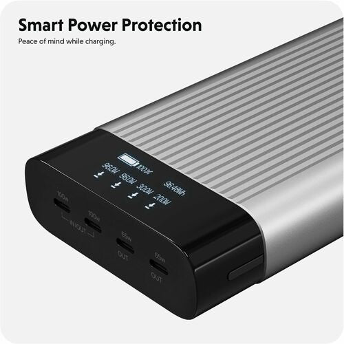Paquete de batería Hyper HyperJuice de 245 W y 100 Wh con USB-C
