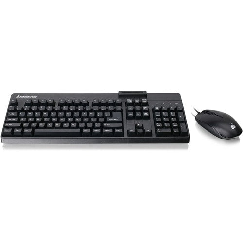 Clavier 104 touches conforme à la norme TAA, souris 3 boutons avec CAC intégré