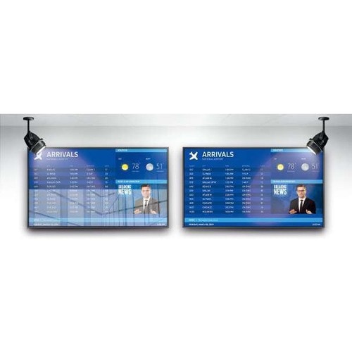 Écran UHD 98 pouces antireflet IP5X 2HDR+ HDMI2 Wi-Fi/BT TIZEN 4.0 avec SSSP 6