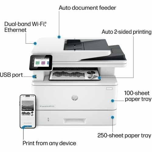 IMPRESORA LASERJET PRO MFP 4101FDW