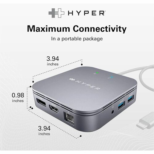Base móvil HyperDrive Thunderbolt 3