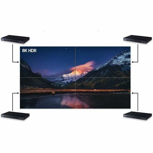 Écran LED d'intérieur Samsung IFR P2.0 - LCD - Plage dynamique élevée (HDR) - 240 x 135 - LED - 900 cd/m²