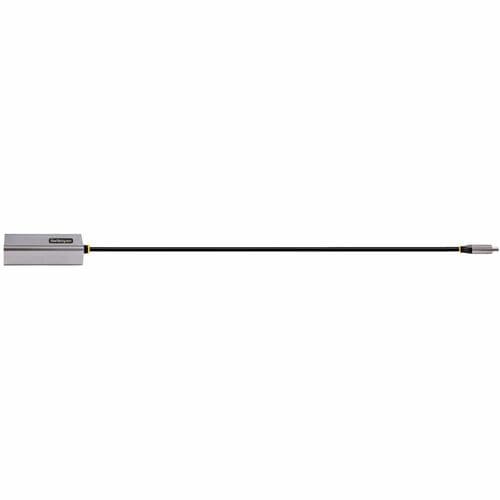 ADAPTADOR USB-C A RJ45 ENET GRIS Y NEGRO DE 30 CM PARA WIN/MACOS/LINUX