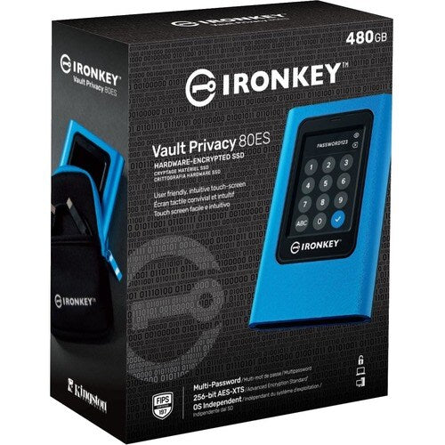 BÓVEDA IRONKEY MULTI 1 DE 480 GB PRIVACIDAD 80 XTS-AES CIFRADO DE 256 BITS EX