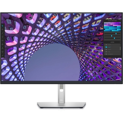 Monitor LCD Dell P3223QE de 32" 4K UHD - 16:9 - Negro, Plateado