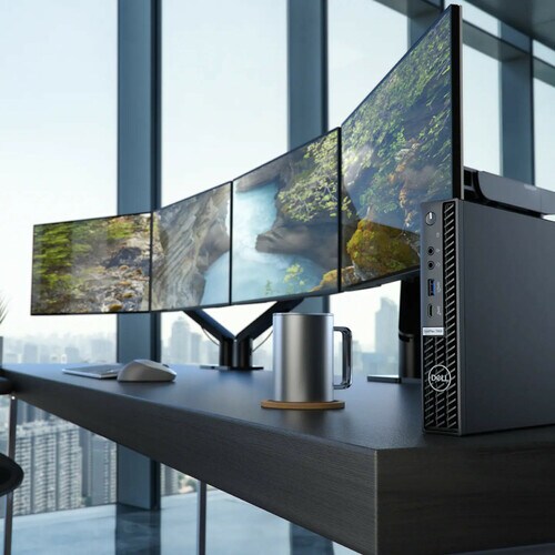 Optiplex 7000 Corei5 1212500T 8 GB 256 GB SS WLS W10 MFF
