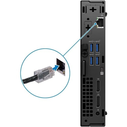 Optiplex 7000 Corei5 1212500T 8 GB 256 GB SS WLS W10 MFF