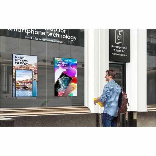 46 pouces 4000 nits haute luminosité 24h/24 et 7j/7 utilisation semi-extérieure