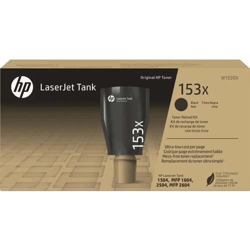 KIT DE RECHARGEMENT DE TONER LASERJET NOIR À HAUTE CAPACITÉ 153X ORIGINAL