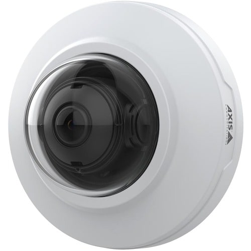 AXIS M3086-V 4 Megapixel Indoor Network Camera - Color - Mini Dome - White - H.