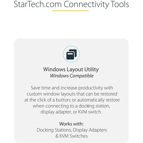 Adaptateur StarTech.com USB-C vers double DisplayPort 1.4