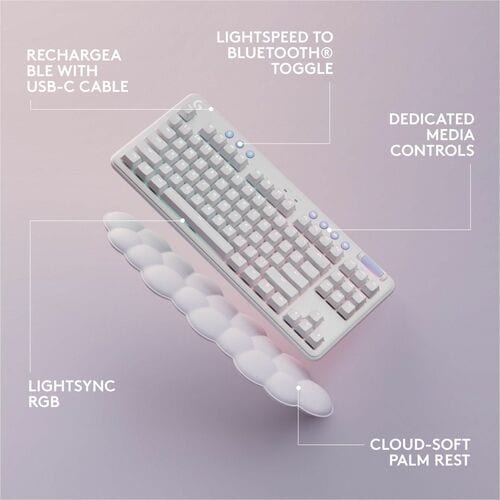 Clavier gaming Logitech G715 - Connectivité sans fil - Bluetooth