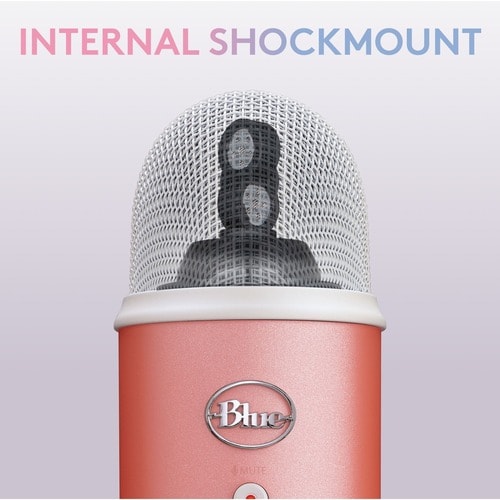 Micrófono con cable Blue Yeti - Amanecer rosa