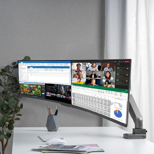 Soporte de escritorio V7 DM1HDS para monitor y pantalla