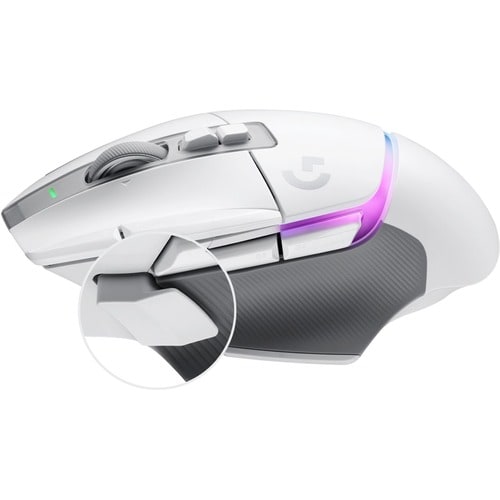 Ratón para juegos G502 X PLUS WRLS blanco multi 4