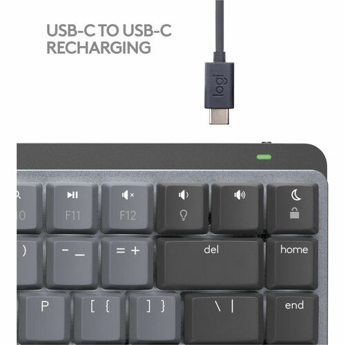 Logitech MX Mechanical Keyboard - Wireless Connectivity - Bluetooth