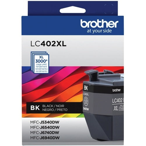 Brother LC402XLBKS Original High Yield Inkjet Ink Cartridge