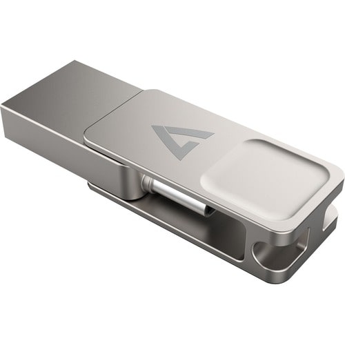 USB A FLASH DRIVE TYPE-C 64GB USB 3.2 GEN1 SILVER