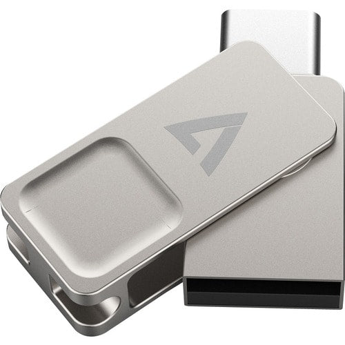 USB A FLASH DRIVE TYPE-C 64GB USB 3.2 GEN1 SILVER