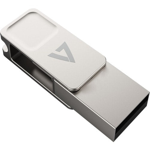 USB A FLASH DRIVE TYPE-C 128GB USB 3.2 GEN1 SILVER