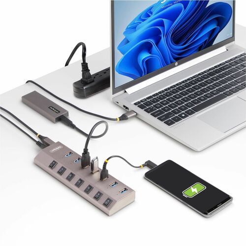 StarTech.com 7-Port Self-Powered USB