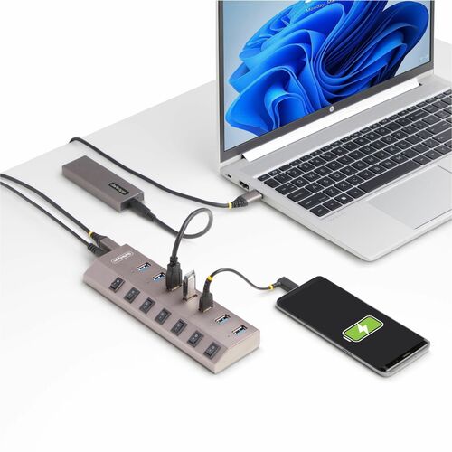 StarTech.com 7-Port Self-Powered USB