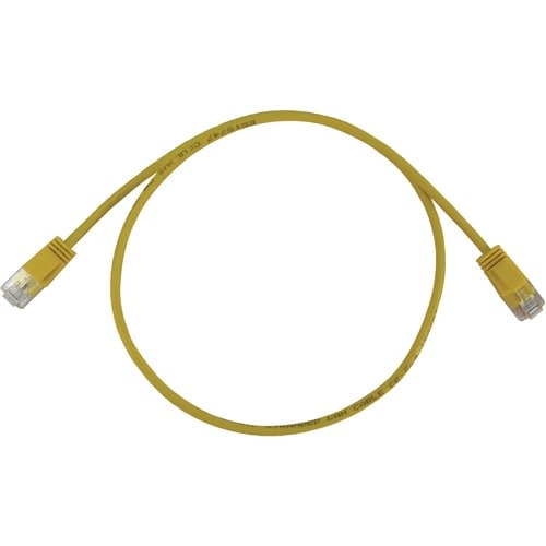 Cable de red de conexión UTP Cat6a N261-S03-YW de Tripp Lite by Eaton - 3 pies (0,91 m)