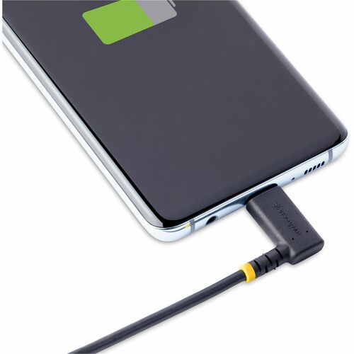 StarTech.com 12in (30cm) USB A to C Charging Cable Right Angle, Heavy