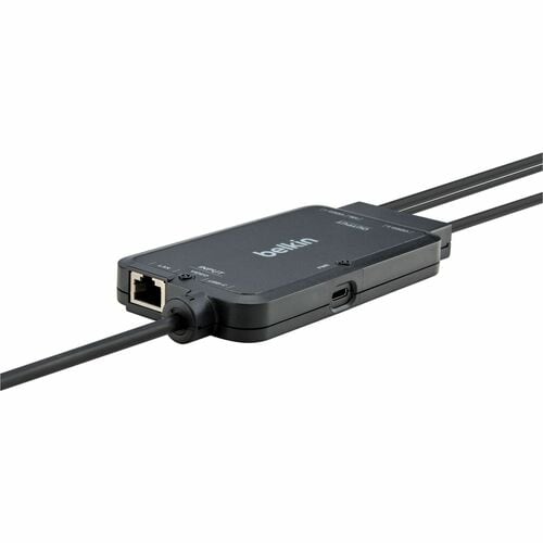 Belkin TAA KVM Dock USB-C to (2) DP/USB-B Cables w/ RJ45 and Power - 6