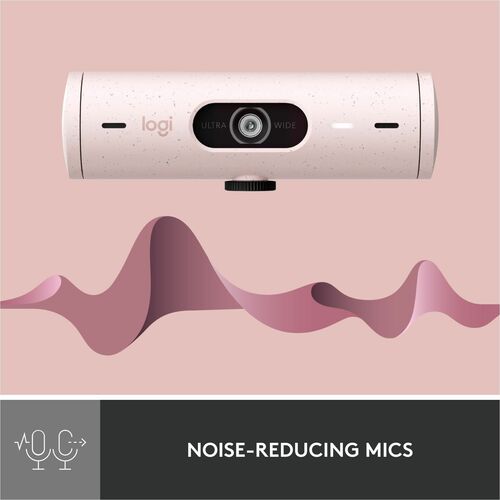LOGITECH BRIO 500-ROSE MULTI 8