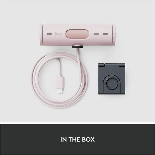 LOGITECH BRIO 500-ROSE MULTI 8