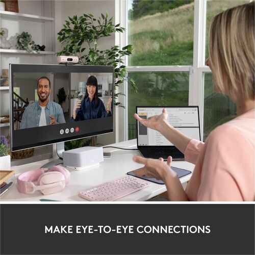 LOGITECH BRIO 500-ROSE MULTI 8