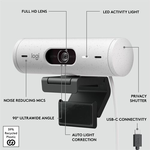 Webcam Logitech BRIO 500