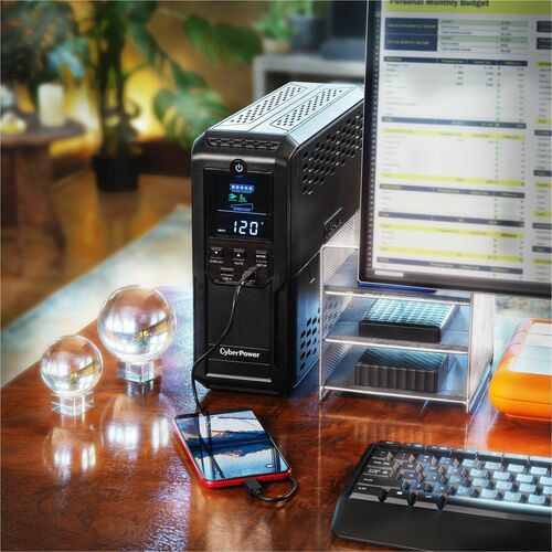 Cyber Power CyberPower Intelligent LCD UPS CP1350AVRLCD3 1350VA Mini-t