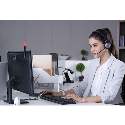 Yealink WH62 Portable Headset - Mono - Wireless