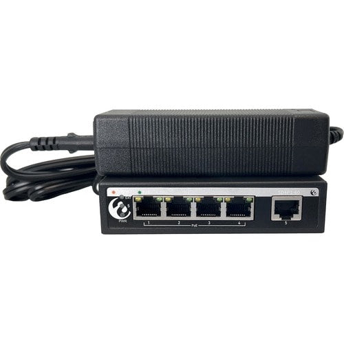 Commutateur PoE SD4P1-60 4x10/100 Mbit/s avec liaison montante 1x100 Mbit/s