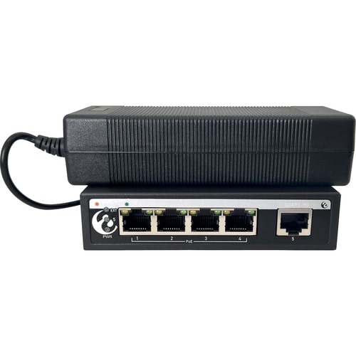 Commutateur PoE SD4P1-90 4x10/100 Mbit/s avec liaison montante 1x100 Mbit/s
