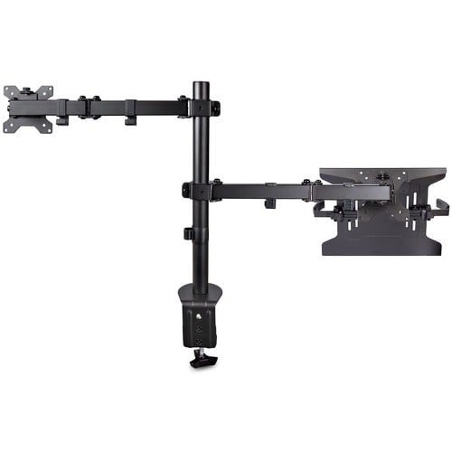 StarTech.com Monitor Arm with VESA Laptop Tray, Fo