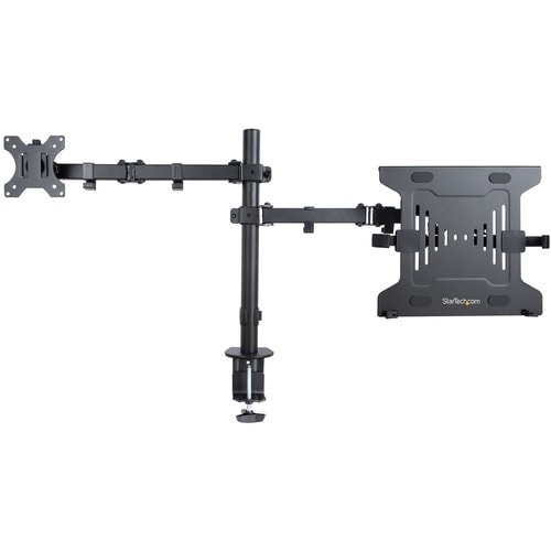 StarTech.com Monitor Arm with VESA Laptop Tray, Fo