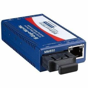 Convertidor de medios miniatura Advantech de 10/100/1000 Mbps con LFPT - 1 x Red (RJ