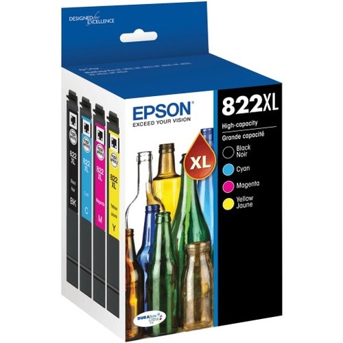 MULTIPAQUETE DE TINTA EPSON T822XL CMYK
