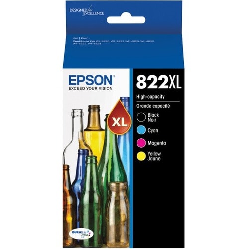 MULTIPAQUETE DE TINTA EPSON T822XL CMYK