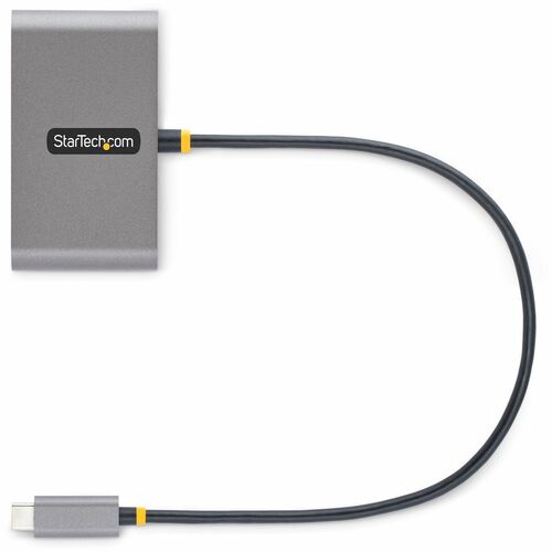 StarTech.com 4-Port USB-C Hub with 100W Power Delivery Pass