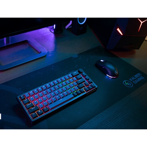 TECLADO NANO COMPACTO KALIBER GAMING USB/INALÁMBRICO MECHLITE