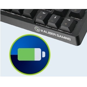 TECLADO NANO COMPACTO KALIBER GAMING USB/INALÁMBRICO MECHLITE