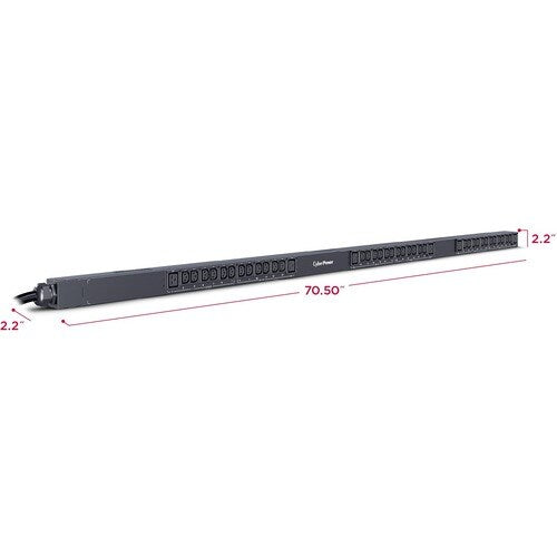 Unité de distribution d'alimentation CyberPower PDU13103 42 prises - Basique - NEMA L21-20P