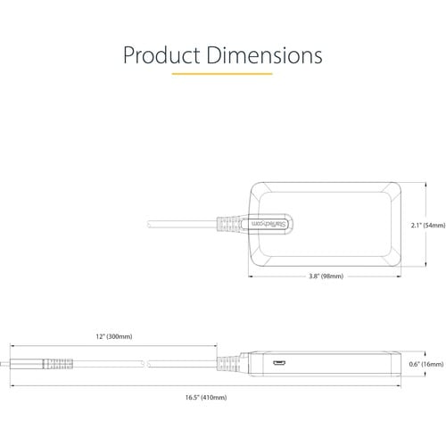 StarTech.com 4-Port USB-C Hub, 5Gbps, Bus Powered, 4x USB