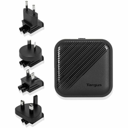 Targus PowerElite 65W GaN Wall Charger - 65 W - Europe, Asia, Australi